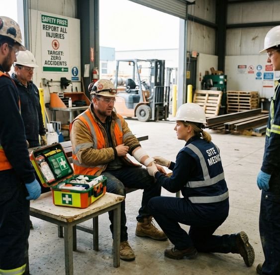 Accident, injuries, and work-related health